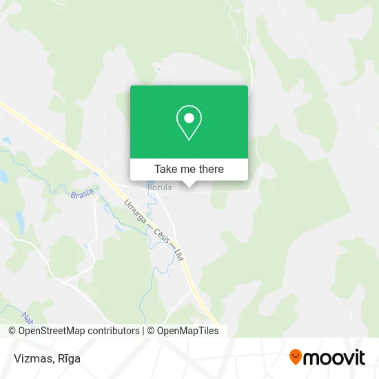 Vizmas map
