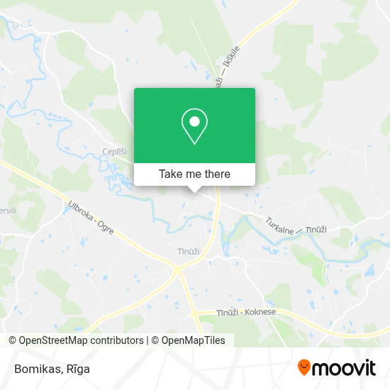 Bomikas map