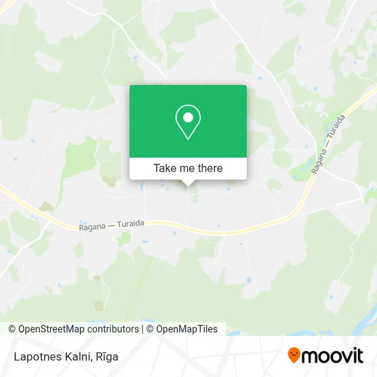 Lapotnes Kalni map
