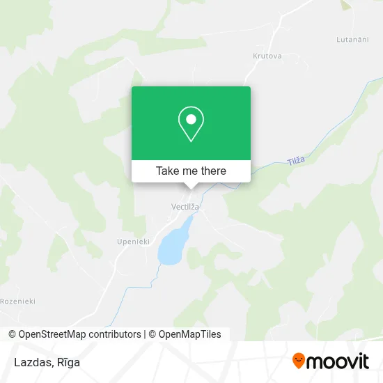 Lazdas map