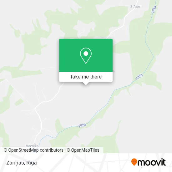 Zariņas map
