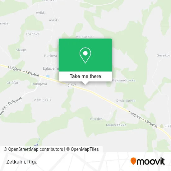 Zetkalni map