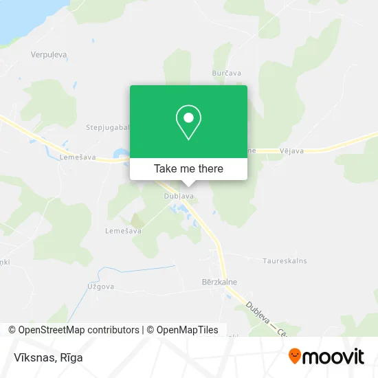 Vīksnas map