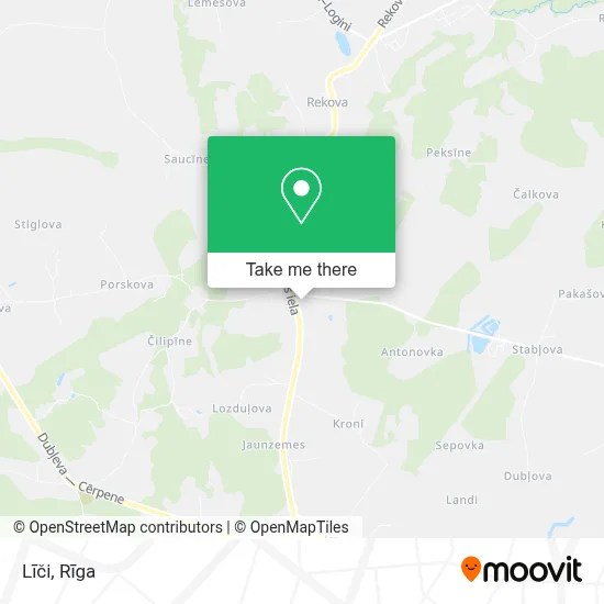 Līči map
