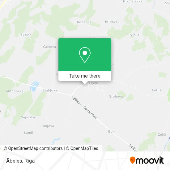 Ābeles map