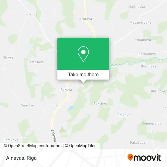 Ainavas map