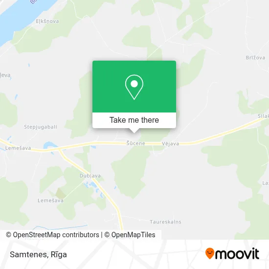Samtenes map