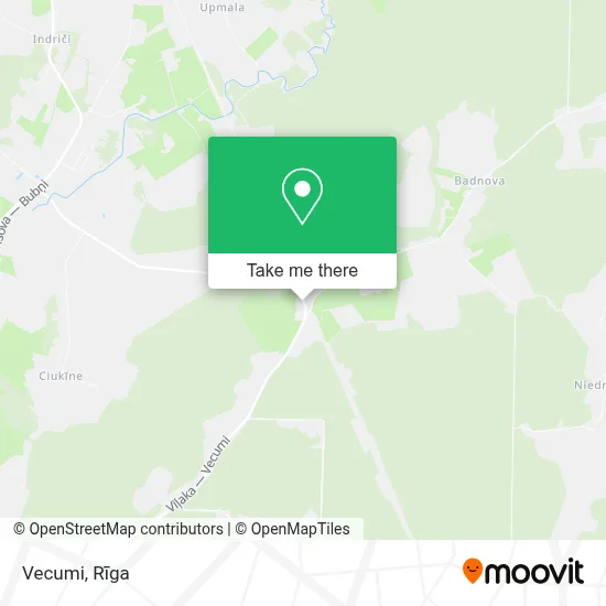 Vecumi map