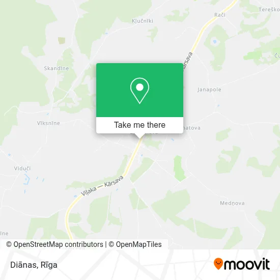 Diānas map