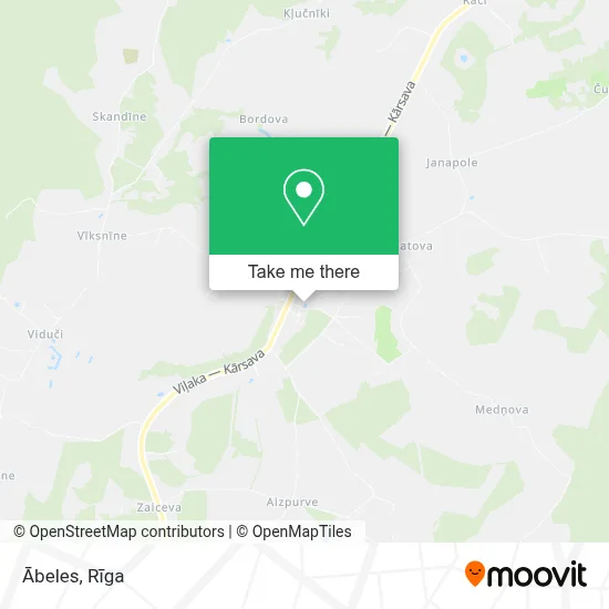 Ābeles map