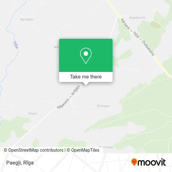 Paegļi map