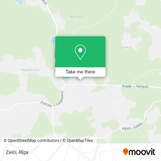 Zelči map