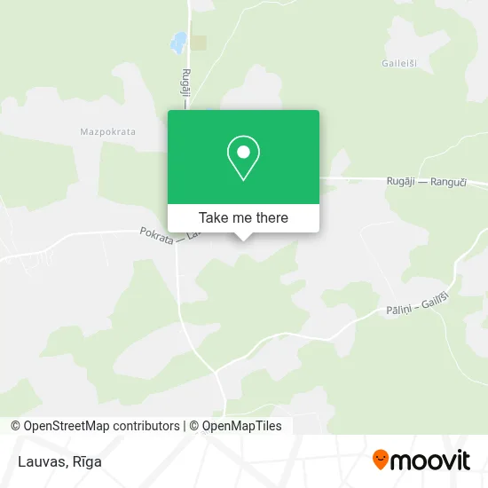 Lauvas map