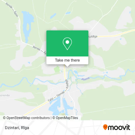 Dzintari map