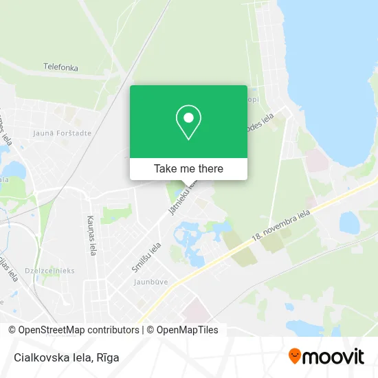 Cialkovska Iela map