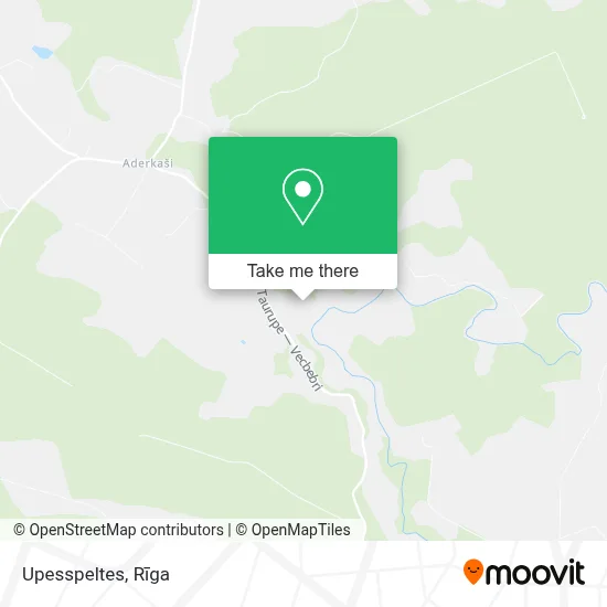 Upesspeltes map