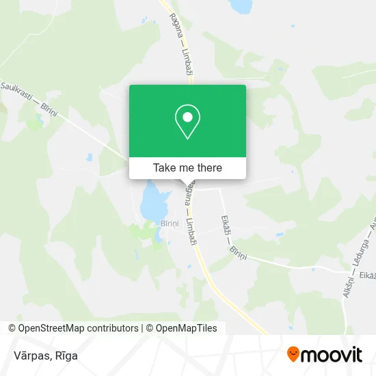 Vārpas map
