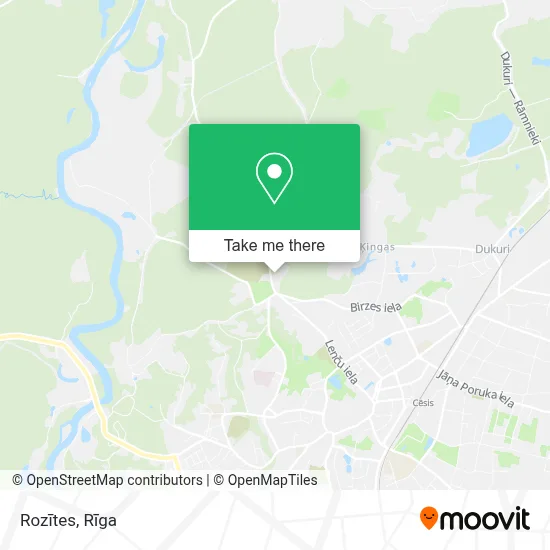 Rozītes map