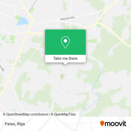 Patas map