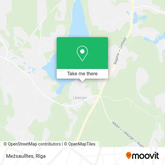 Mežsaulītes map
