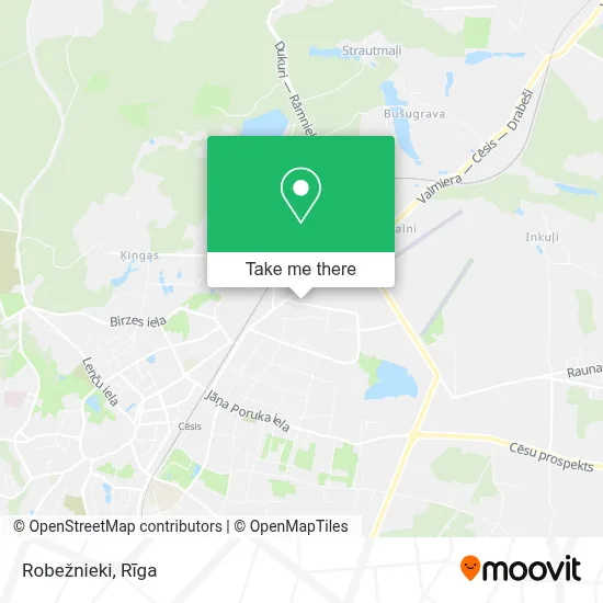 Robežnieki map