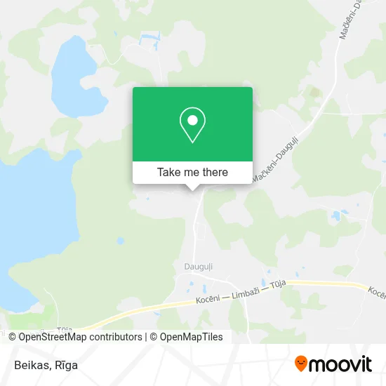 Beikas map