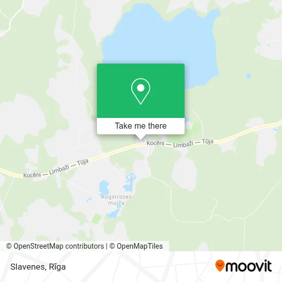 Slavenes map