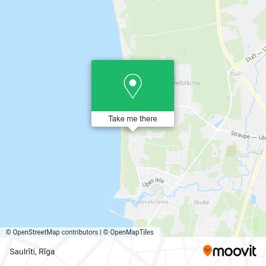 Saulrīti map
