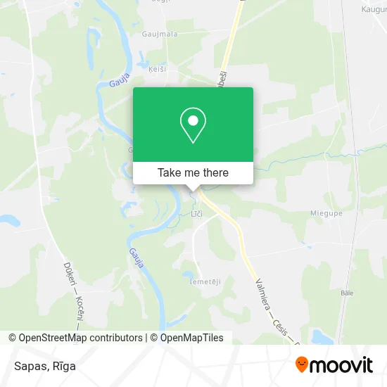 Sapas map