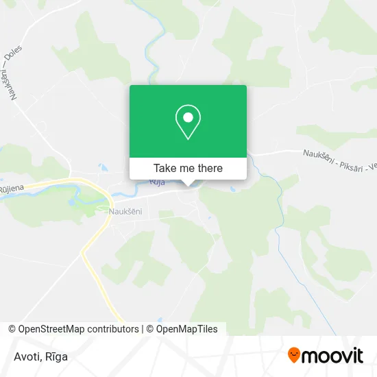 Avoti map
