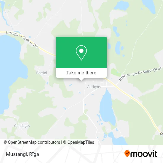 Mustangi map
