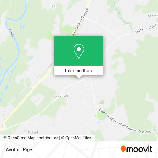 Avotiņi map