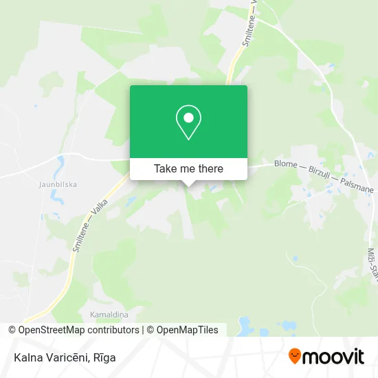 Kalna Varicēni map
