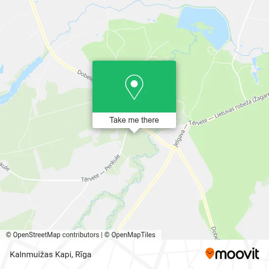 Kalnmuižas Kapi map