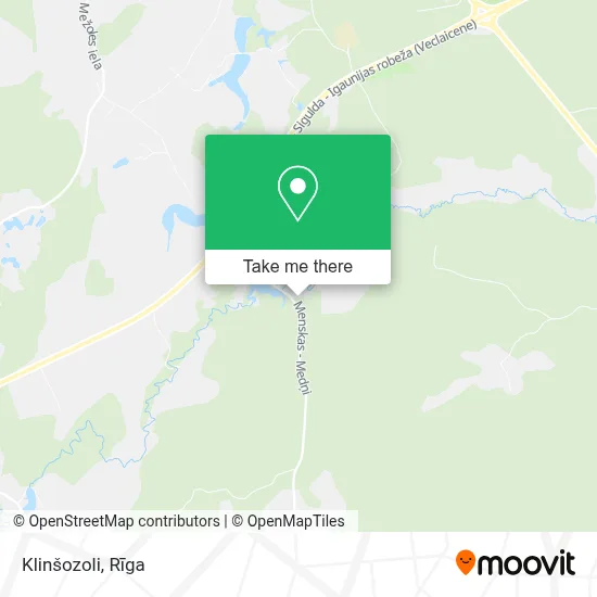 Klinšozoli map