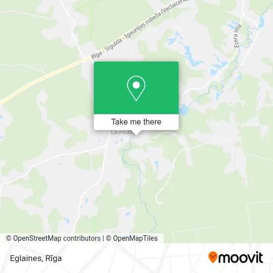 Eglaines map