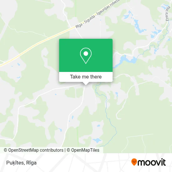 Puķītes map