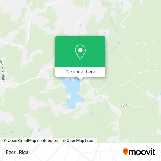 Ezeri map