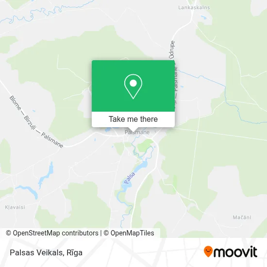 Palsas Veikals map