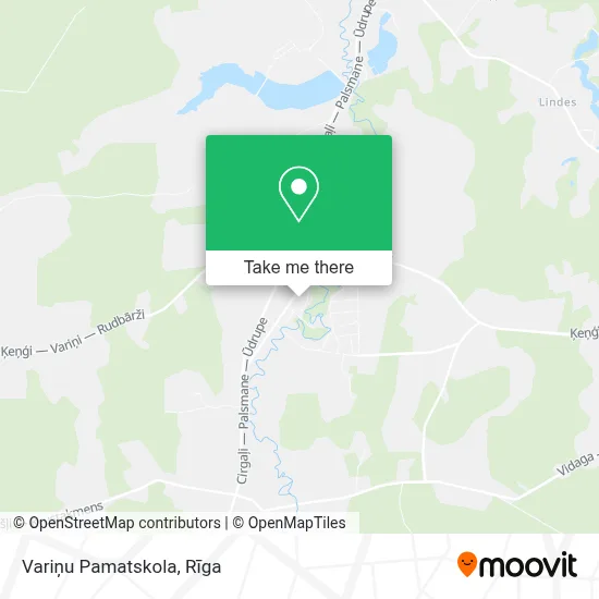 Variņu Pamatskola map