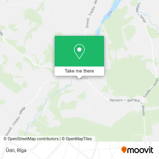 Ūdri map