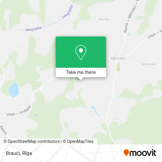 Brauči map