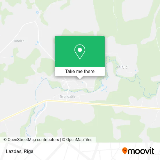 Lazdas map