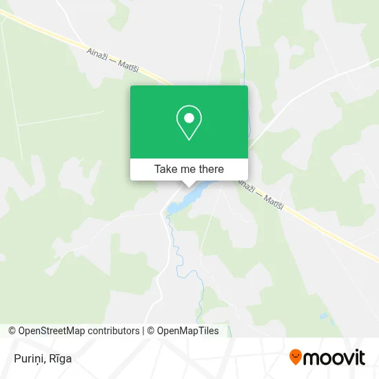 Puriņi map