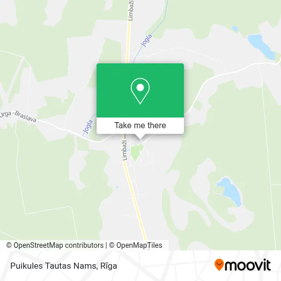 Puikules Tautas Nams map