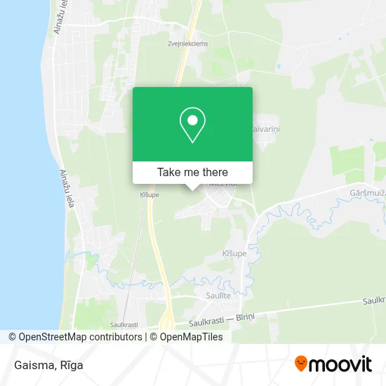 Gaisma map