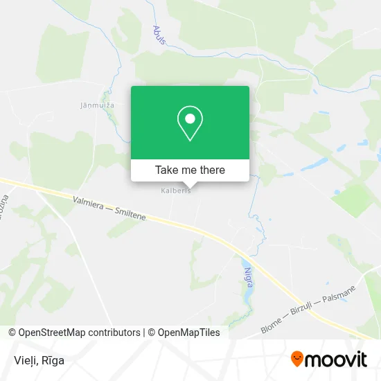 Vieļi map