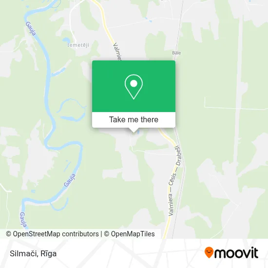 Silmači map