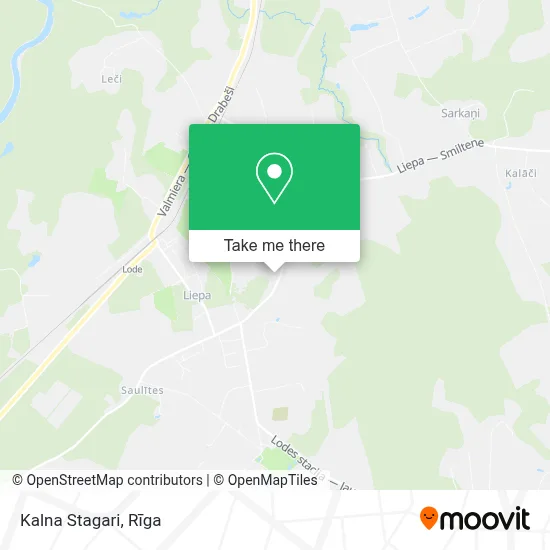 Kalna Stagari map