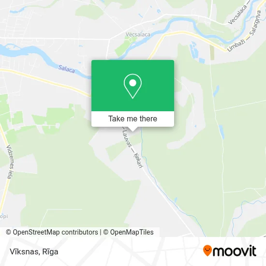 Vīksnas map
